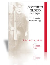 Concerto Grosso in C Major Orchestra sheet music cover